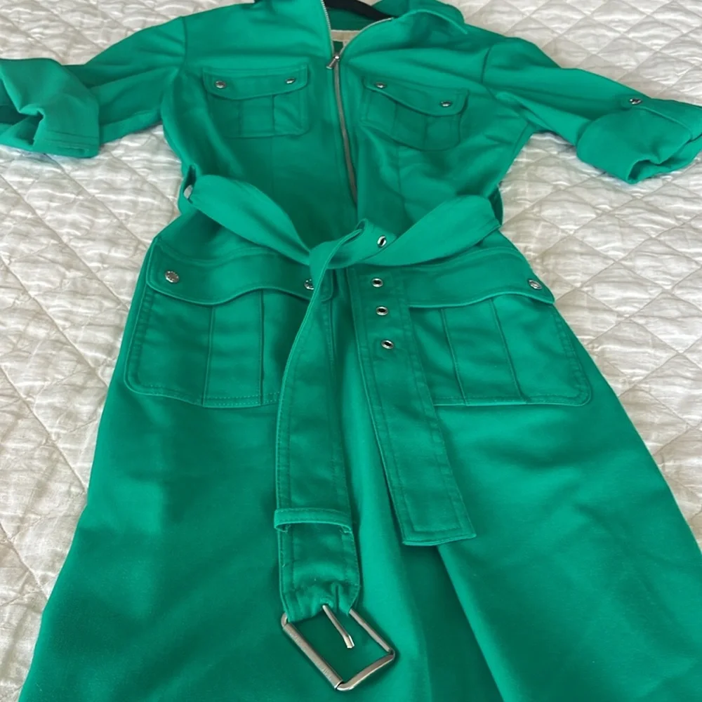 Michael Kors XS green dress - Picture 2 of 13